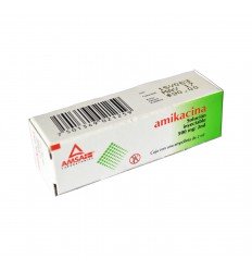 Amikacina 500 mg inyectable c/1