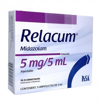 Relacum 5 mg / 5 ml c/5 Amp