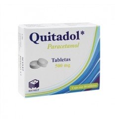 Quitadol 500 mg c/ 10 tabletas