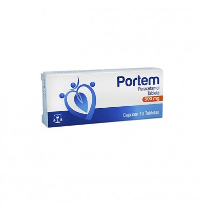 Portem 500 mg c/10 tab (Paracetamol)