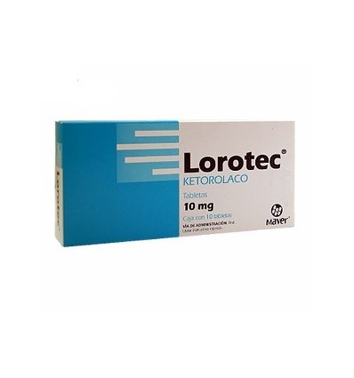 Lorotec 10 mg c/10 (ketorolaco)