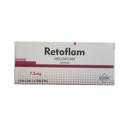  Retoflam-F c/ 10 (Metocarbamol 15 mg / Meloxicam 215 mg)
