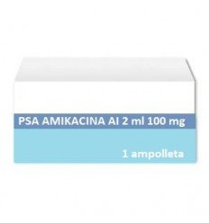 Amikacina AI 2 ml 100 mg c/1 ampolleta