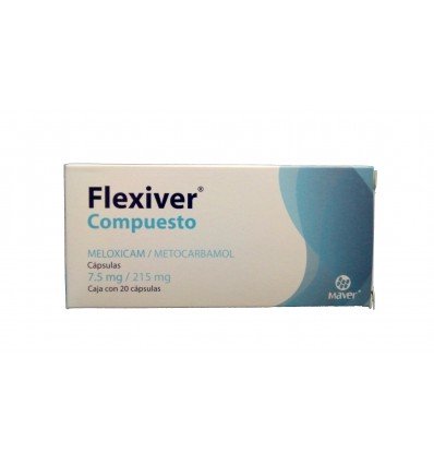 Flexiver Compuesto 7.5/215 mg c/ 10 capsulas