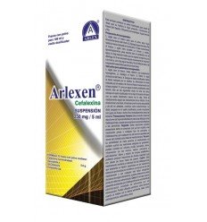 Arlexen Suspensión (Cefalexina 250 mg/5 ml)