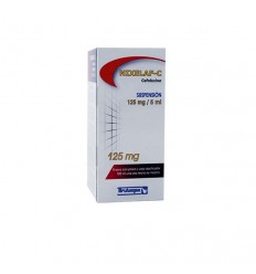 Nixelaf-C Suspensión (Cefalexina 125 mg /5 ml) Catálogo Productos