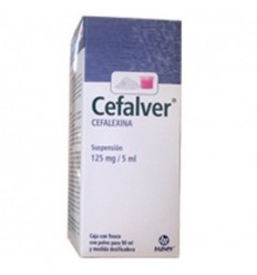 Nixelaf-C Suspensión (Cefalexina 125 mg /5 ml) 