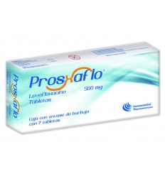 Prosxaflo (Levofloxacino 500 mg) c/7 tab 