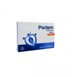 Portem 750 mg c/10 tab (Paracetamol)