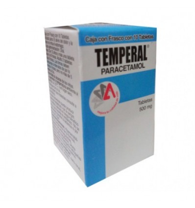 Temperal 500 mg c/10 tab (Paracetamol)