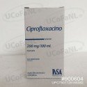 Ciprofloxacino 200 mg/100 ml Sol. Inyectable I.V. Frasco Mini-O-Val 100ml