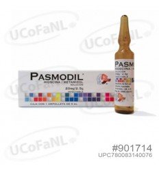 Pasmodil Inyectable Hioscina/Metamizol